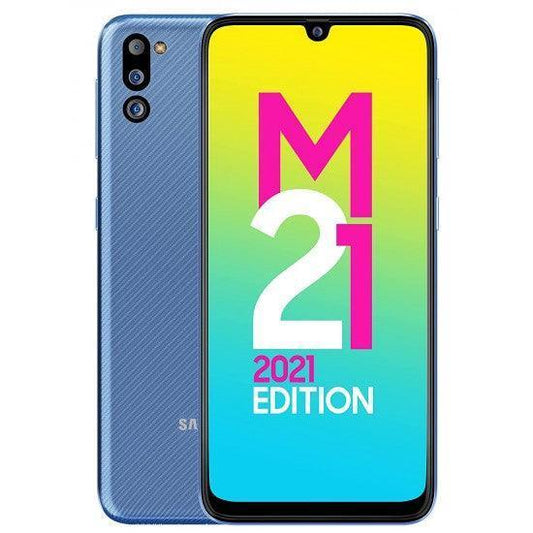 Samsung Galaxy M21 2021 Edition (Arctic Blue, 4GB RAM, 64GB Storage) - Triveni World