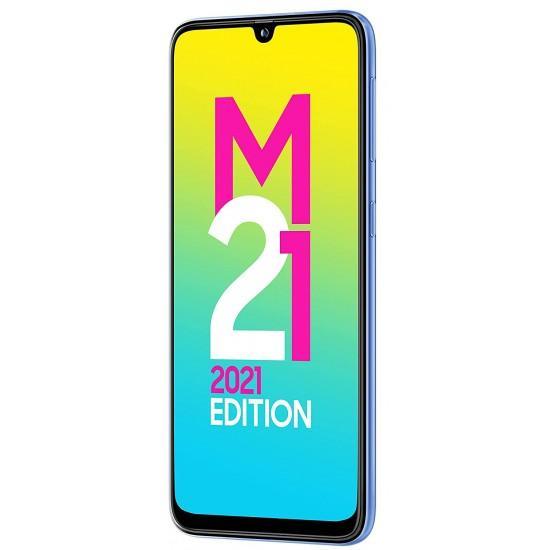 Samsung Galaxy M21 2021 Edition (Arctic Blue, 4GB RAM, 64GB Storage) - Triveni World