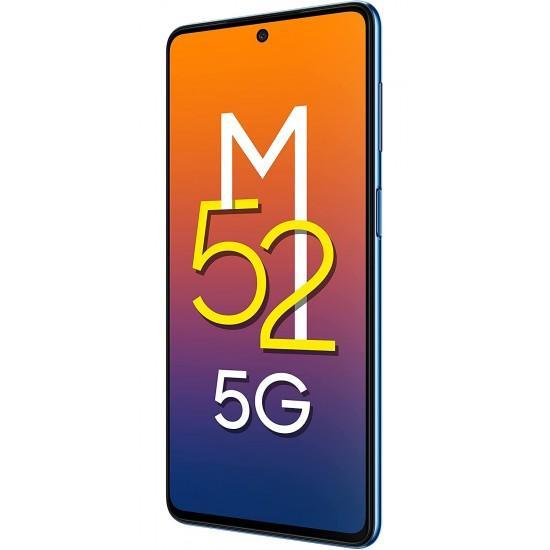 Samsung Galaxy M52 5G (ICY Blue, 8GB RAM, 128GB Storage) Latest Snapdragon 778G 5G | sAMOLED 120Hz Display - Triveni World