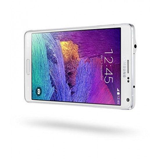 Samsung Galaxy Note 4 (Frost White, 32 GB, 3 GB RAM) Refurbished - Triveni World