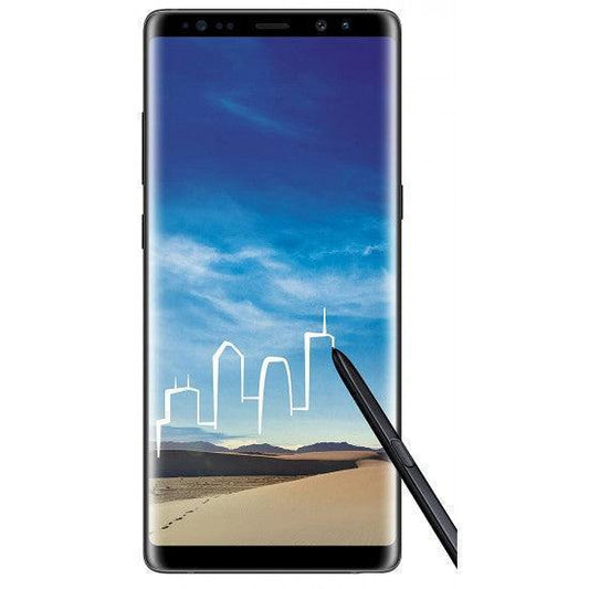 Samsung Galaxy Note 8 (Midnight Black, 6GB RAM, 64GB Storage) Refurbished - Triveni World