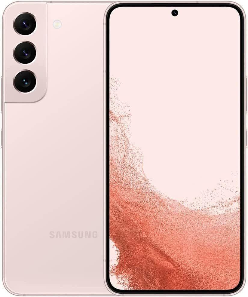 Samsung Galaxy S22 SM-S901U AT&T Unlocked 128GB Pink Gold - Triveni World