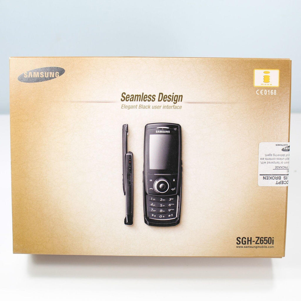 Samsung SGH-Z650i 3G GSM Cell Phone 2006 - Black - Triveni World