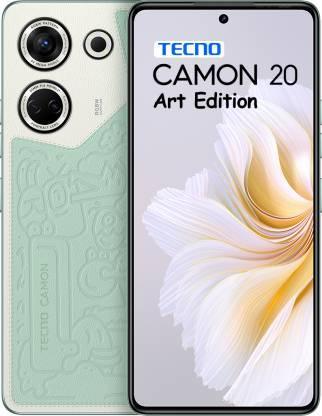 Tecno Camon 20 4G with FHD + Big AMOLED Display (Art Edition, 256 GB)  (8 GB RAM) Refurbished - Triveni World