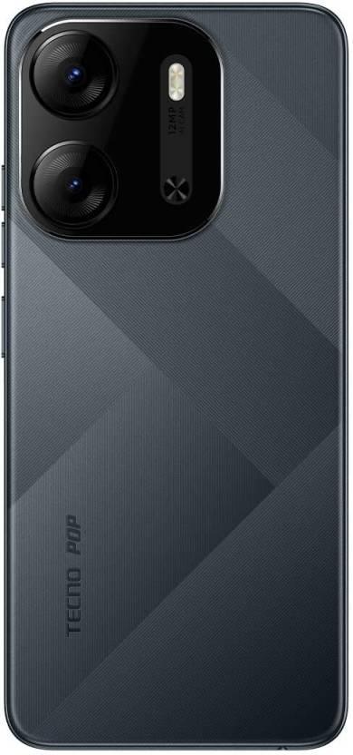 Tecno Pop 7 Pro (Endless Black, 3 GB)  (64 GB RAM) Refurbished - Triveni World