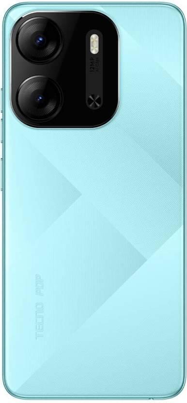 Tecno Pop 7Pro 5000mAh Battery 13MP Dual Rear Camera (uyuni blue, 64 GB)  (3 GB RAM) Refurbished - Triveni World