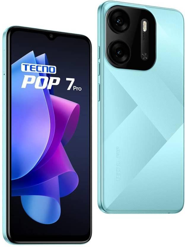 Tecno POP 7 Pro (Uyuni Blue, 64 GB)  (4 GB RAM) Refurbished - Triveni World