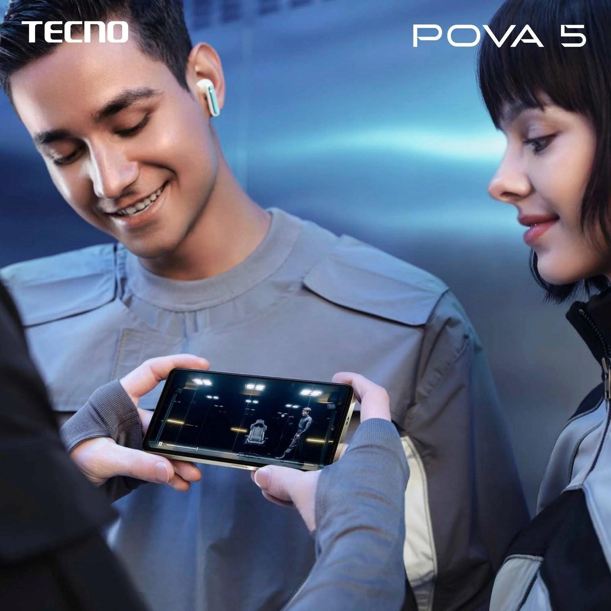 TECNO Pova 5 (Mecha Black, 8GB RAM,128GB Storage) - Triveni World