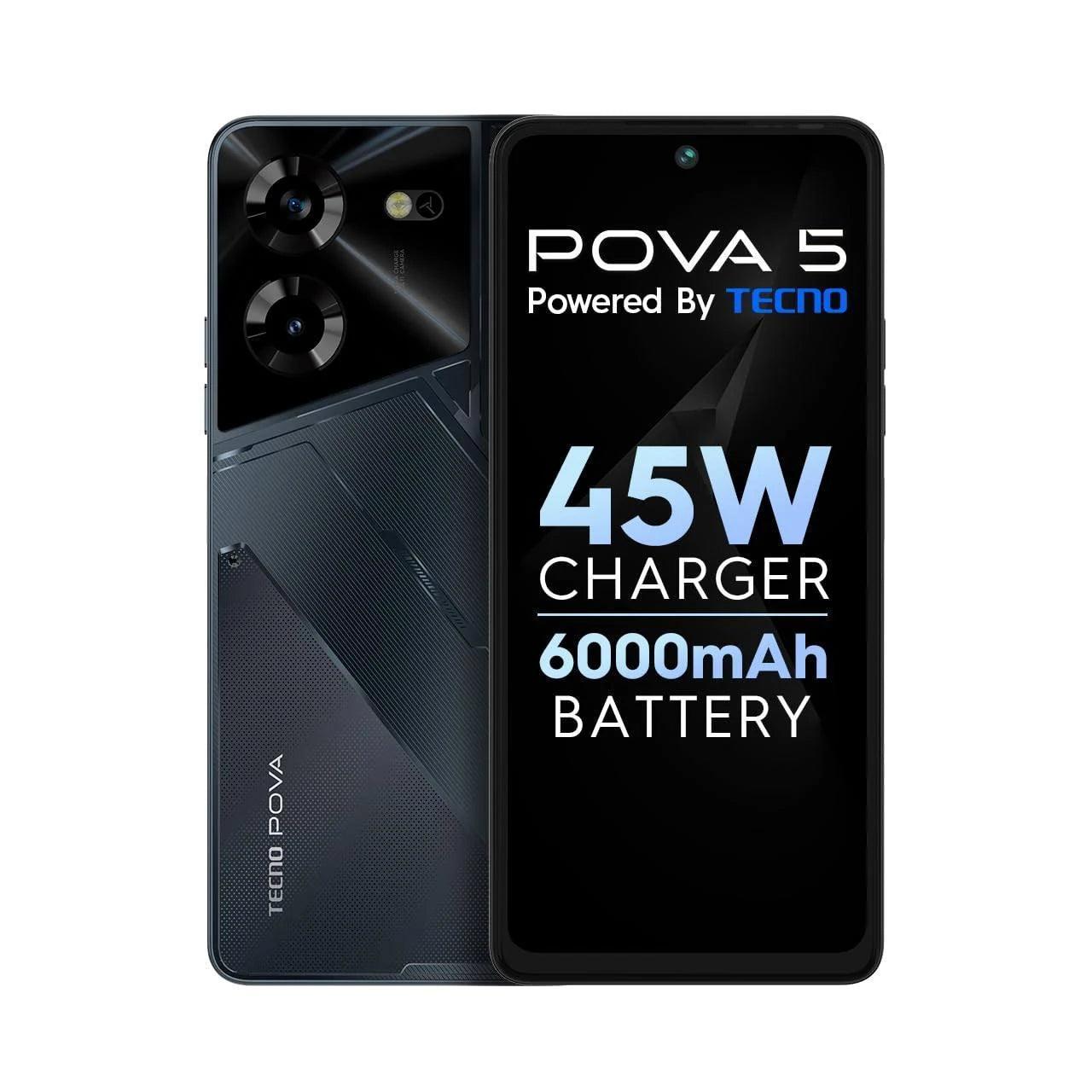 TECNO Pova 5 (Mecha Black, 8GB RAM,128GB Storage) - Triveni World