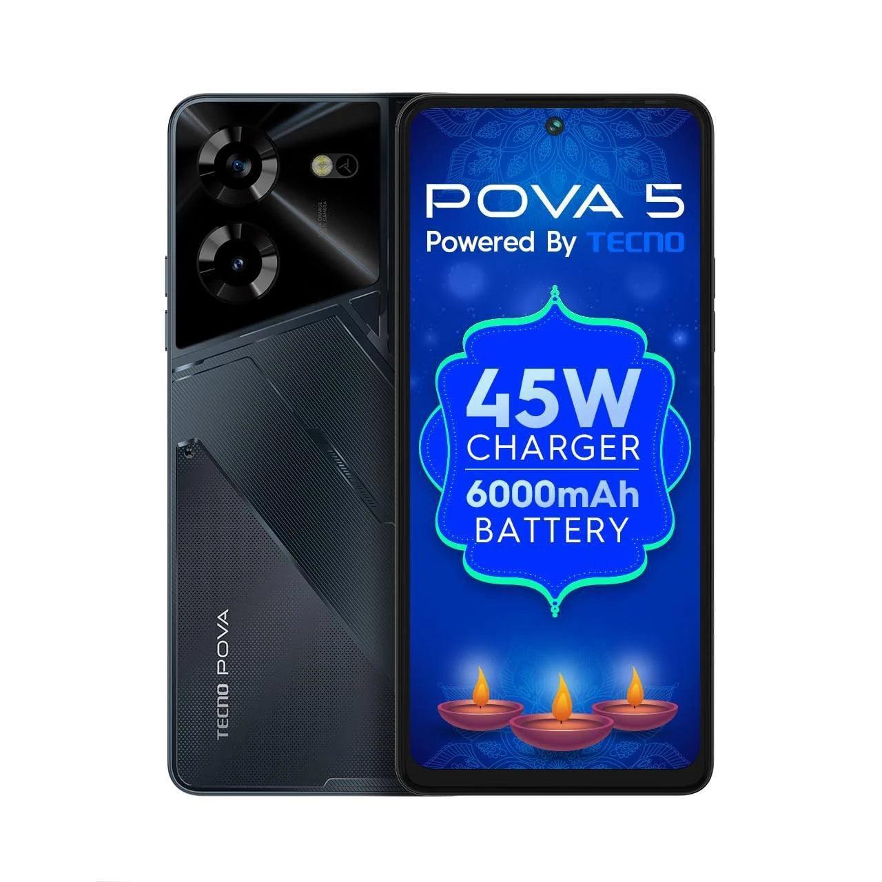 TECNO Pova 5 (Mecha Black, 8GB RAM,128GB Storage) - Triveni World