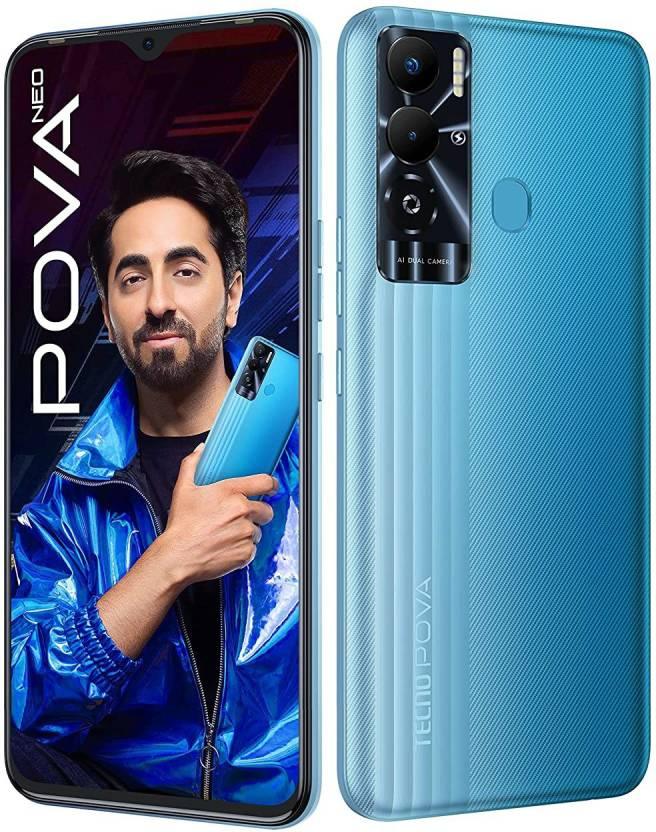 Tecno Pova Neo (Geek Blue, 128 GB)  (6 GB RAM) Refurbished - Triveni World
