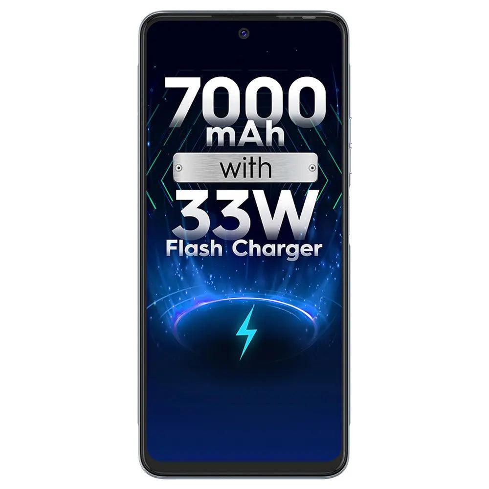 Tecno POVA3 64 GB, 4 GB RAM, Electric Blue, Mobile Phone Refurbished - Triveni World