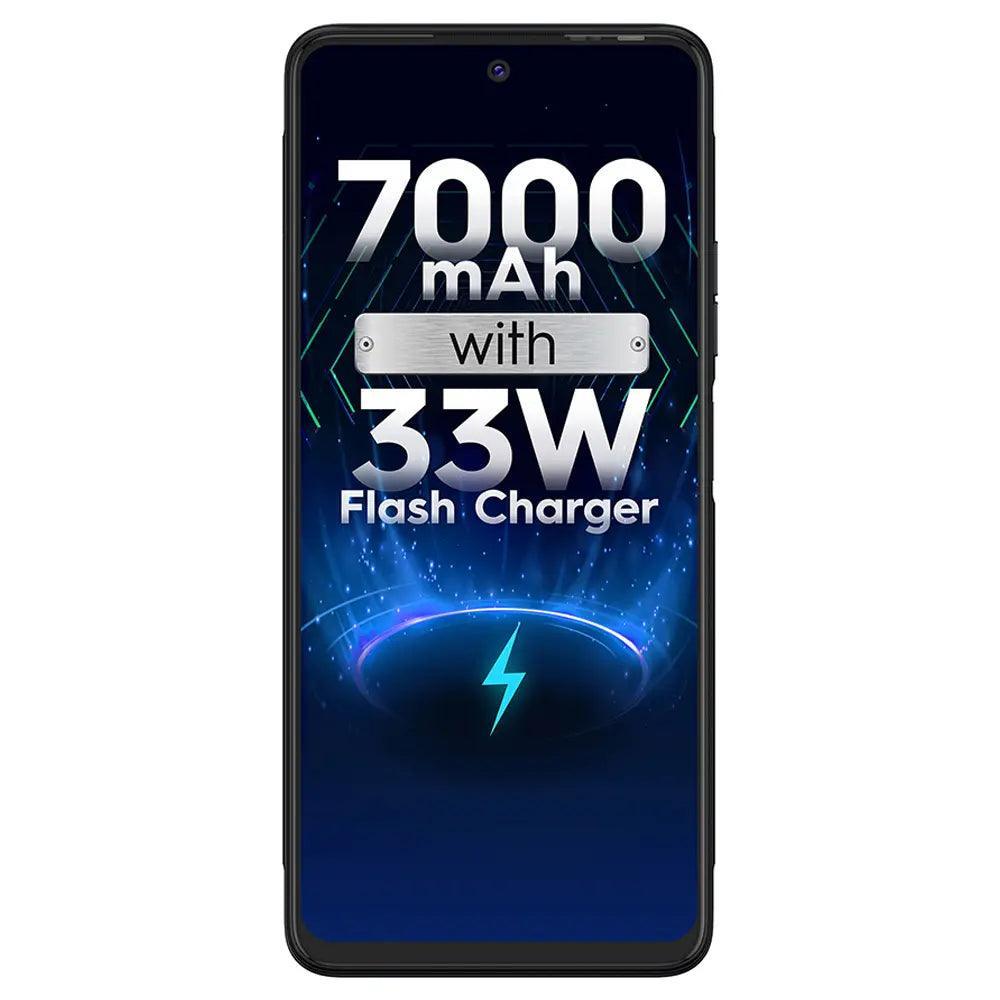 Tecno POVA3 64 GB, 4 GB RAM, Electric Blue, Mobile Phone Refurbished - Triveni World