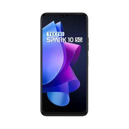 Tecno Spark 10 5G 128GB, 8 GB RAM, Meta Black, Mobile Phone Refurbished - Triveni World