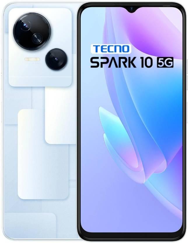 Tecno Spark 10 5G (Meta White, 128 GB)  (8 GB RAM) Refurbished - Triveni World