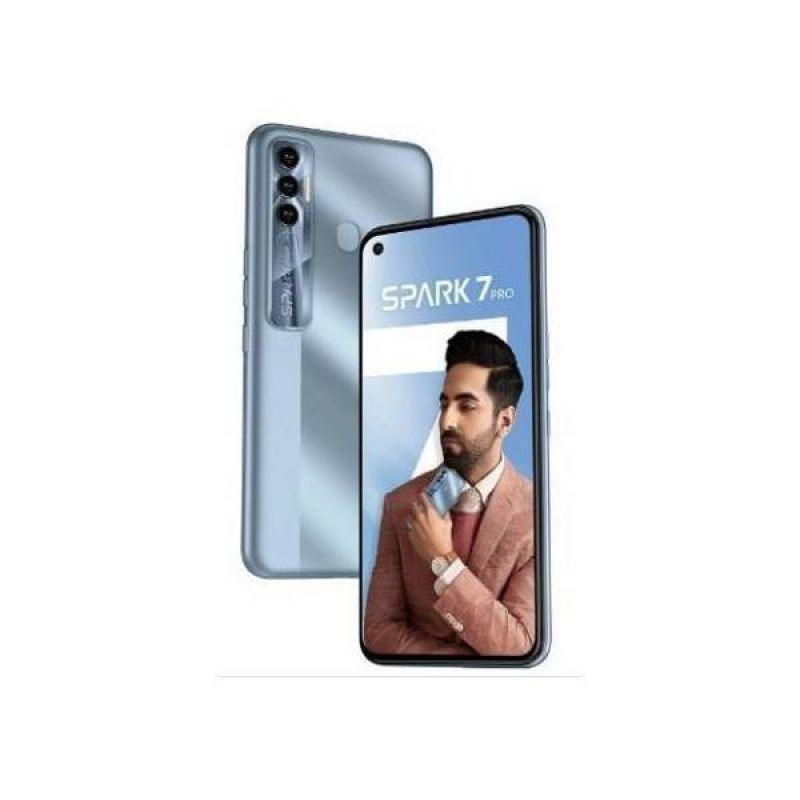 Tecno Spark 7 Pro (Alps Blue, 64 GB) (4 GB RAM) | Refurbished - Triveni World