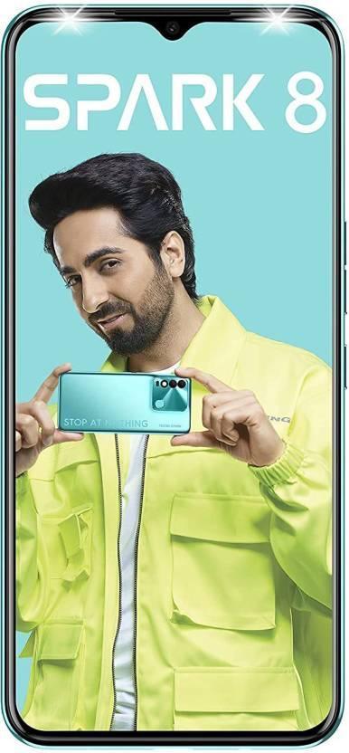 Tecno Spark 8 (Turquoise Cyan, 64 GB)  (4 GB RAM) Refurbished - Triveni World