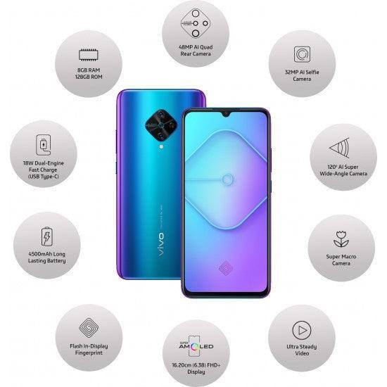 Vivo S1 Pro (Jazzy Blue, 128 GB)  (8 GB RAM) - Triveni World