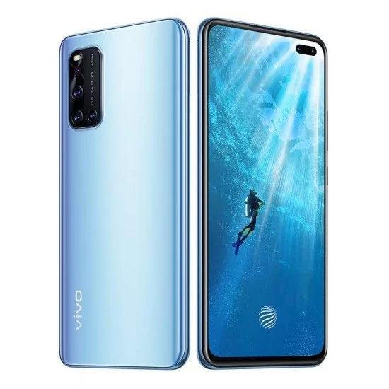 Vivo V19 (Blue, 8GB RAM, 128GB Storage) Refurbished - Triveni World