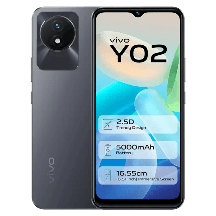 vivo Y02 (32 GB) (3 GB RAM) Refurbished - Triveni World