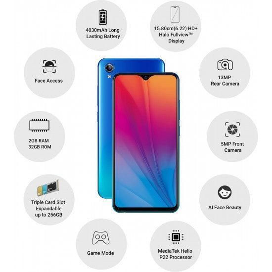 Vivo Y91i (Ocean Blue, 32 GB, 2 GB RAM) - Triveni World