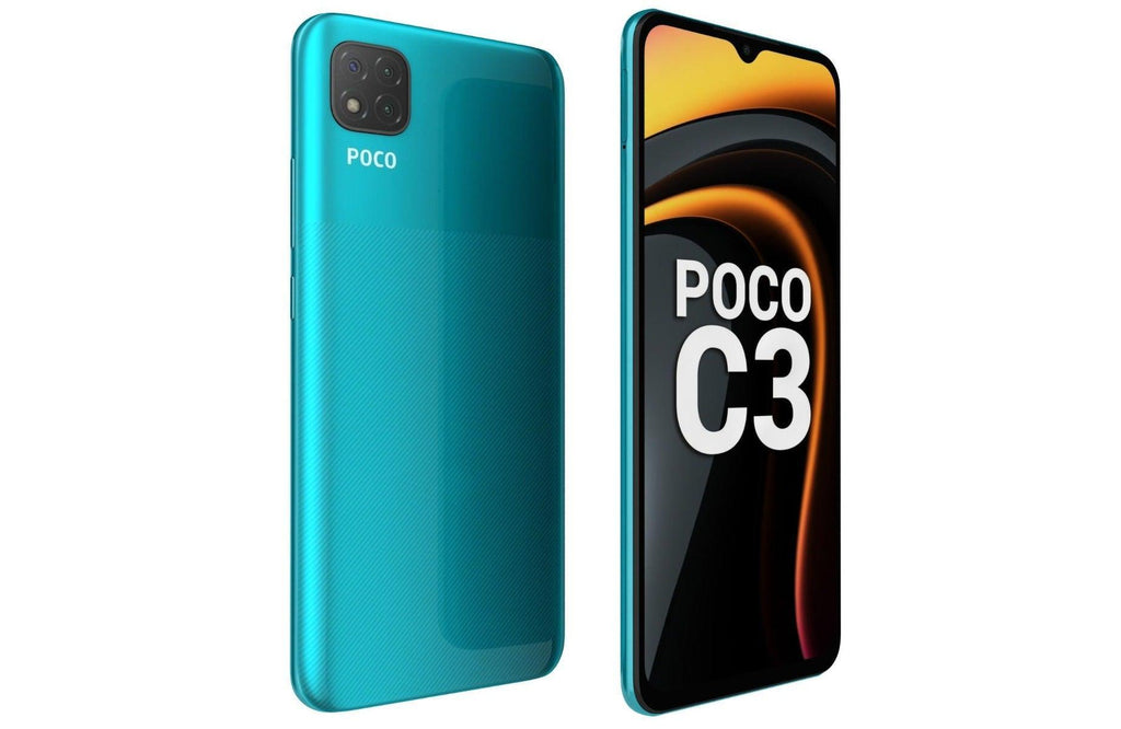 Xiaomi Poco C3 (Lime Green, 3GB RAM, 32GB Storage) - Refurbished - Triveni World