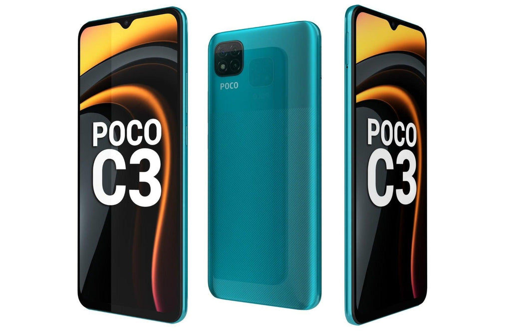 Xiaomi Poco C3 (Lime Green, 3GB RAM, 32GB Storage) - Refurbished - Triveni World