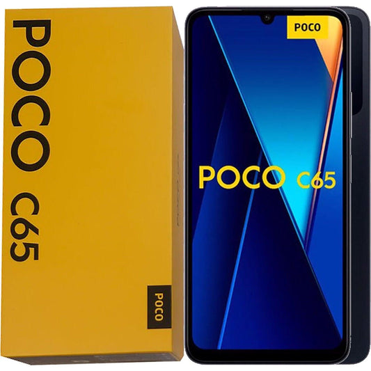 Xiaomi Poco C65 4G Black 128GB + 6GB Dual-Sim Refurbished - Triveni World