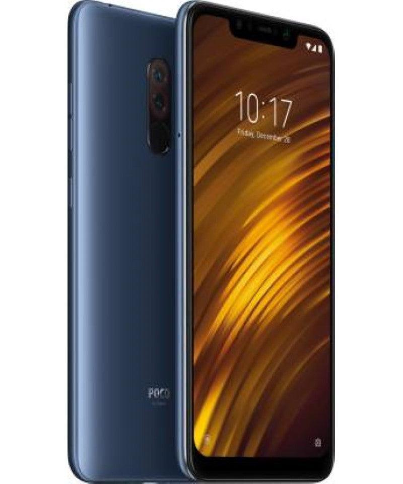 Xiaomi Poco F1 (Steel Blue, 6GB RAM, 128GB Storage) - Refurbished - Triveni World