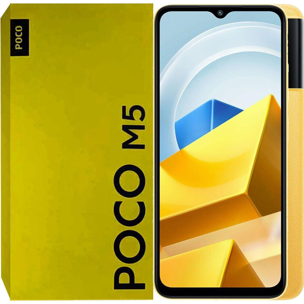 Xiaomi Poco M5 4G/LTE Yellow 64GB + 4GB Dual-SIM Refurbished - Triveni World