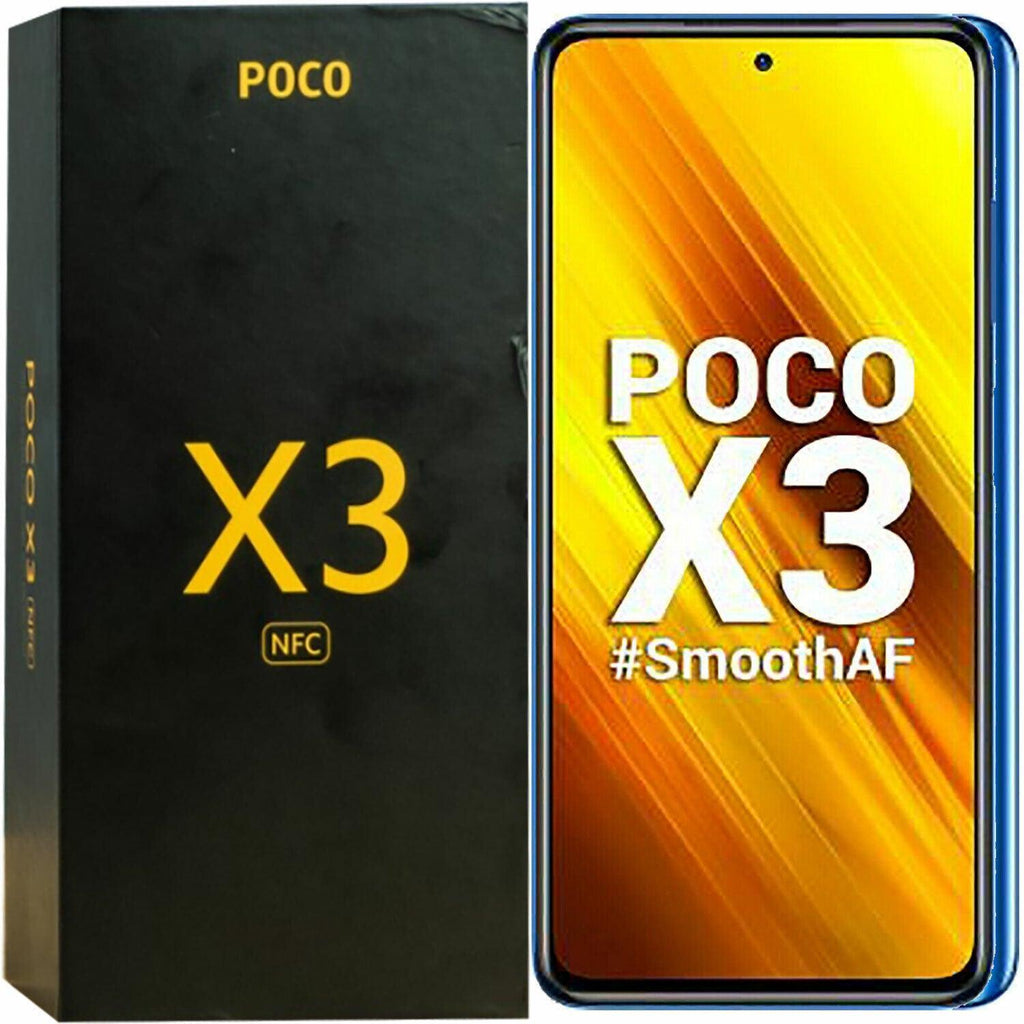 Xiaomi Poco X3 NFC Dual SIM 64GB + 6GB Blue Refurbished - Triveni World