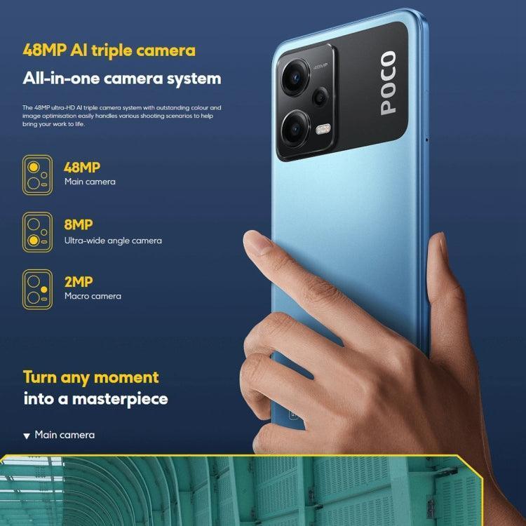 Xiaomi POCO X5 5G Global EU Version, 48MP Camera, 8GB+256GB Refurbished - Triveni World