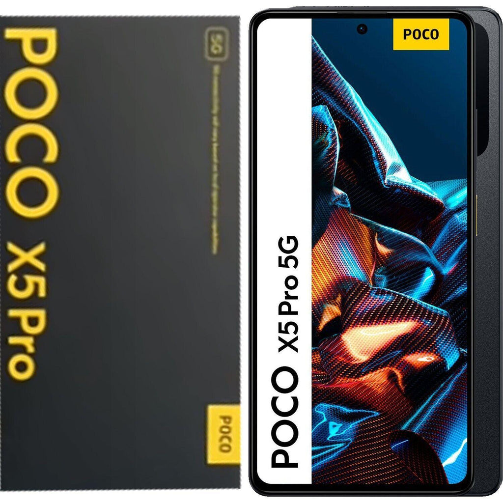 Xiaomi Poco X5 Pro 5G Black 128GB + 6GB Dual-Sim Refurbished - Triveni World