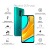 Xiaomi Redmi 9 Prime (Mint Green, 4GB RAM, 128GB Storage) - Refurbished - Triveni World