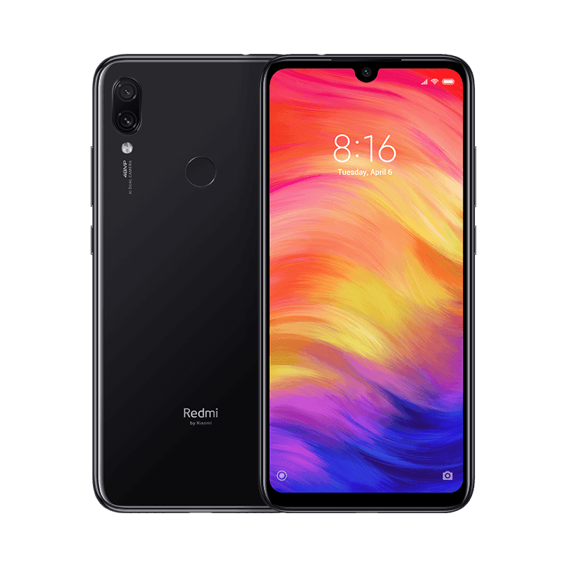 Xiaomi Redmi Note 7 Pro (Space Black, 6GB RAM, 64GB Storage) - Refurbished - Triveni World