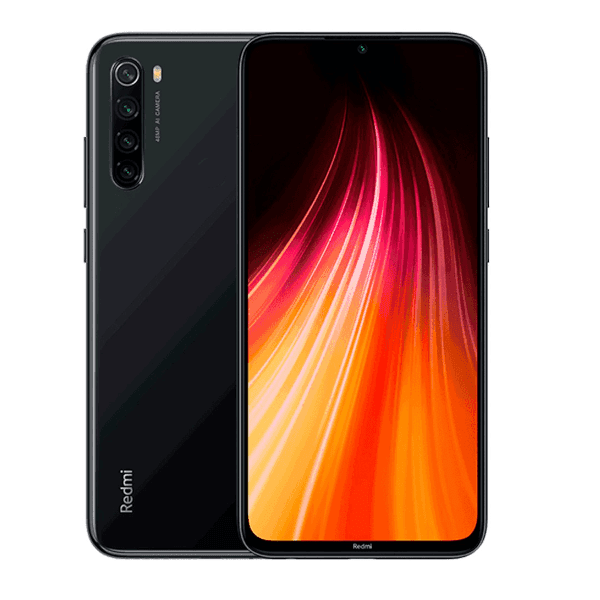 Xiaomi Redmi Note 8 (Space Black, 4GB RAM, 64GB Storage) - Refurbished - Triveni World